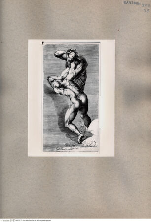 Vorderseite von  [http://creativecommons.org/publicdomain/mark/1.0/] Jüngstes Gericht, Detail - , bh075275. Foto.