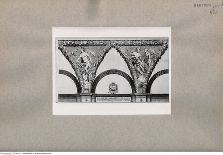 Vorderseite von  [http://creativecommons.org/publicdomain/mark/1.0/] Detail der Fresken Raffaels in der Farnesina - , bh075314. Foto.