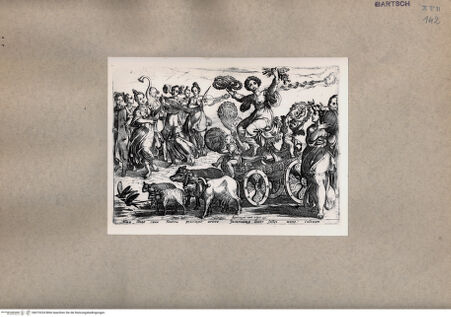 Vorderseite von  [http://creativecommons.org/publicdomain/mark/1.0/] Allegorie - , bh075324. Foto.