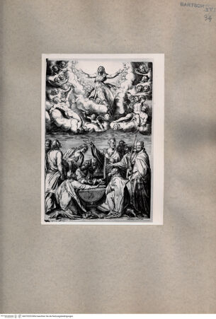 Vorderseite von  [http://creativecommons.org/publicdomain/mark/1.0/] Die Himmelfahrt Marias - , bh075335. Foto.