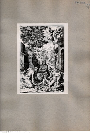 Vorderseite von  [http://creativecommons.org/publicdomain/mark/1.0/] Heilige Familie mit Elisabeth und Johannes - , bh075336. Foto.