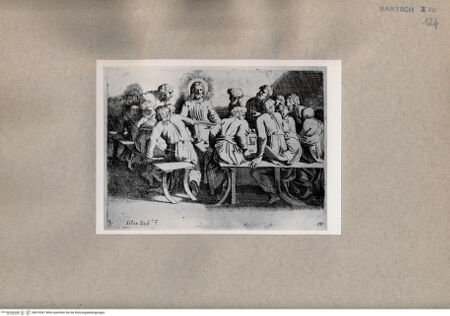 Vorderseite von  [http://creativecommons.org/publicdomain/mark/1.0/] Das letzte Abendmahl - , bh075367. Foto.