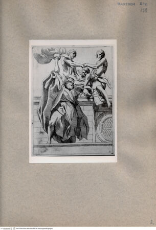 Vorderseite von  [http://creativecommons.org/publicdomain/mark/1.0/] Prophet und drei Engel - , bh075369. Foto.