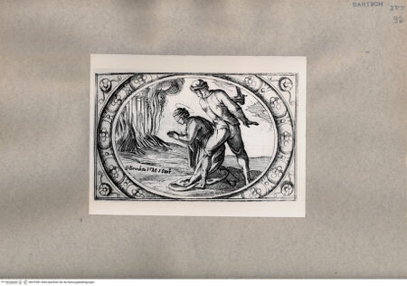 Vorderseite von  [http://creativecommons.org/publicdomain/mark/1.0/] Martyrium der heiligen Benedetta - , bh075381. Foto.