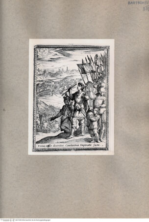 Vorderseite von  [http://creativecommons.org/publicdomain/mark/1.0/] Konstantin sieht das Kreuz - , bh075385. Foto.