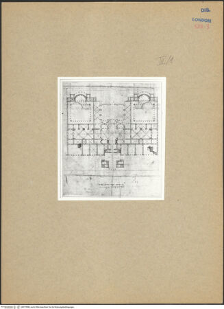 Vorderseite von ICCD [https://www.deutsche-digitale-bibliothek.de/content/lizenzen/rv-ez/] Rom, Nerothermen, Grundriss - , bh075988_recto. Foto.