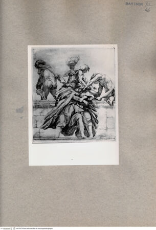 Vorderseite von  [http://creativecommons.org/publicdomain/mark/1.0/] Zwei Apostel mit drei Engeln - , bh076278. Foto.