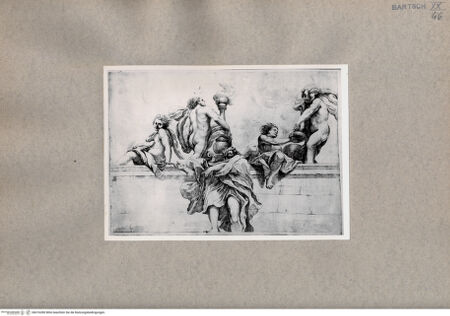 Vorderseite von  [http://creativecommons.org/publicdomain/mark/1.0/] Apostel mit vier Engeln - , bh076280. Foto.