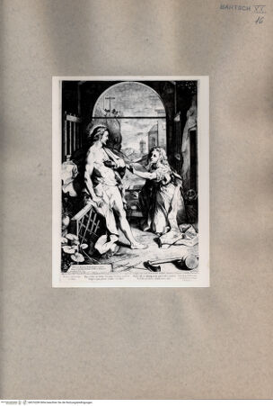 Vorderseite von  [http://creativecommons.org/publicdomain/mark/1.0/] Jesus und Magdalena - , bh076289. Foto.