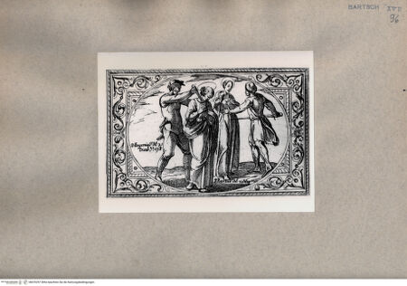 Vorderseite von  [http://creativecommons.org/publicdomain/mark/1.0/] Martyrium der heiligen Eugenia und heiligen Basilla - , bh076297. Foto.