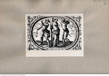 Vorderseite von  [http://creativecommons.org/publicdomain/mark/1.0/] Martyrium der heiligen Severa - , bh076299. Foto.