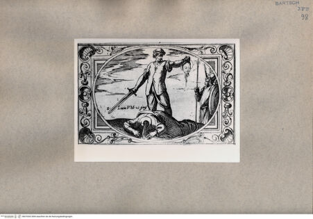 Vorderseite von  [http://creativecommons.org/publicdomain/mark/1.0/] Martyrium der heiligen Luzia - , bh076302. Foto.