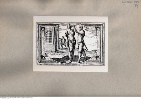 Vorderseite von  [http://creativecommons.org/publicdomain/mark/1.0/] Martyrium der heiligen Glyceria - , bh076311. Foto.