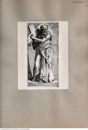 Vorderseite von  [http://creativecommons.org/publicdomain/mark/1.0/] Heiliger Andreas - , bh076326. Foto.