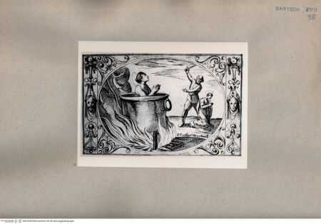 Vorderseite von  [http://creativecommons.org/publicdomain/mark/1.0/] Martyrium der heiligen Cäcilie - , bh076350. Foto.