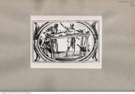 Vorderseite von  [http://creativecommons.org/publicdomain/mark/1.0/] Martyrium der heiligen Pelagia und heiligen Repisme - , bh076364. Foto.