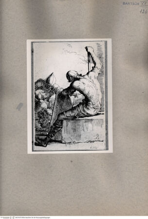 Vorderseite von  [http://creativecommons.org/publicdomain/mark/1.0/] Zwei Soldaten - , bh076370. Foto.