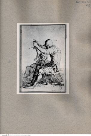 Vorderseite von  [http://creativecommons.org/publicdomain/mark/1.0/] Zwei Soldaten - , bh076375. Foto.