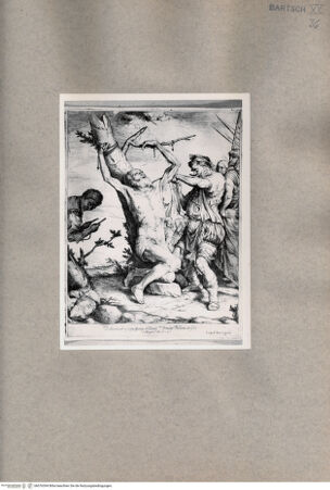 Vorderseite von  [http://creativecommons.org/publicdomain/mark/1.0/] Das Martyrium des heiligen Bartholomäus - , bh076394. Foto.