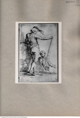 Vorderseite von  [http://creativecommons.org/publicdomain/mark/1.0/] Ein Soldat - , bh076409. Foto.