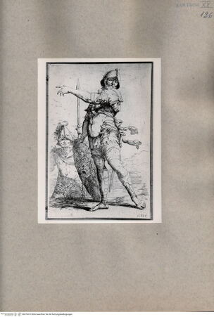 Vorderseite von  [http://creativecommons.org/publicdomain/mark/1.0/] Ein Soldat - , bh076410. Foto.