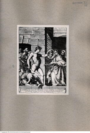 Vorderseite von  [http://creativecommons.org/publicdomain/mark/1.0/] Die Enthauptung Johannes des Täufers - , bh076433. Foto.