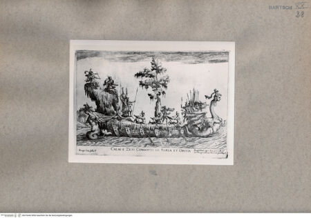 Vorderseite von  [http://creativecommons.org/publicdomain/mark/1.0/] Calais und Zetes geführt von Borca und Oritia - , bh076443. Foto.