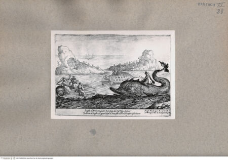 Vorderseite von  [http://creativecommons.org/publicdomain/mark/1.0/] Der Felsen des Arno mit vier Flüssen - , bh076464. Foto.