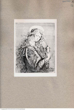 Vorderseite von  [http://creativecommons.org/publicdomain/mark/1.0/] Heilige Magdalena - , bh076465. Foto.