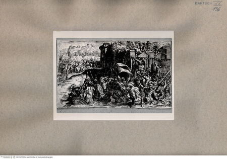 Vorderseite von  [http://creativecommons.org/publicdomain/mark/1.0/] Die Schlacht - , bh076472. Foto.