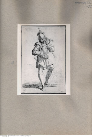 Vorderseite von  [http://creativecommons.org/publicdomain/mark/1.0/] Der Soldat - , bh076475. Foto.