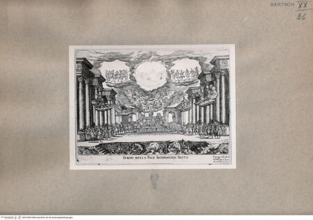 Vorderseite von  [http://creativecommons.org/publicdomain/mark/1.0/] Friedenstempel, sechstes Intermedium - , bh076483. Foto.