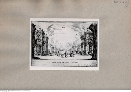 Vorderseite von  [http://creativecommons.org/publicdomain/mark/1.0/] Amor bittet Pluto um die Eifersucht - , bh076486. Foto.