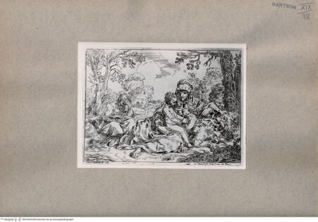 Vorderseite von  [http://creativecommons.org/publicdomain/mark/1.0/] Heilige Familie - , bh076494. Foto.