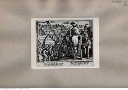 Vorderseite von  [http://creativecommons.org/publicdomain/mark/1.0/] Szene des Gesangs des befreiten Jerusalems (Tasso) - , bh076507. Foto.