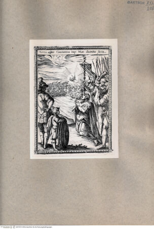 Vorderseite von  [http://creativecommons.org/publicdomain/mark/1.0/] Konstantin erscheint das heilige Kreuz - , bh076514. Foto.