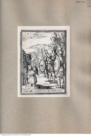 Vorderseite von  [http://creativecommons.org/publicdomain/mark/1.0/] Konstantin erscheint das heilige Kreuz - , bh076515. Foto.