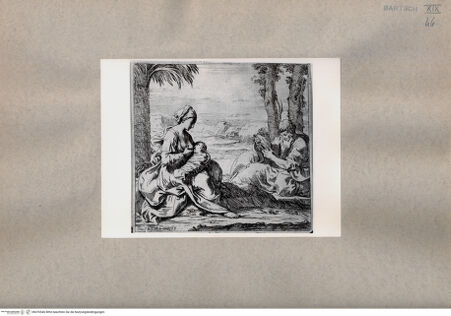 Vorderseite von  [http://creativecommons.org/publicdomain/mark/1.0/] Flucht nach Ägypten - , bh076546. Foto.