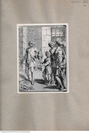 Vorderseite von  [http://creativecommons.org/publicdomain/mark/1.0/] Die Enthauptung des heiligen Johannes des Täufers - , bh076550. Foto.