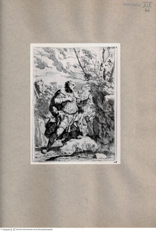 Vorderseite von  [http://creativecommons.org/publicdomain/mark/1.0/] Heiliger Eustachius - , bh076551. Foto.