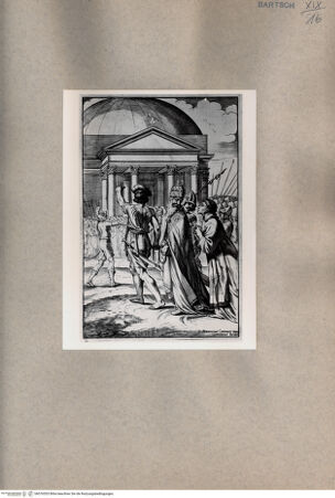 Vorderseite von  [http://creativecommons.org/publicdomain/mark/1.0/] Heiliger Lorenz und Papst Sixtus - , bh076553. Foto.