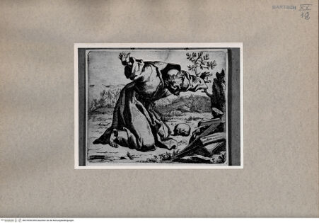 Vorderseite von  [http://creativecommons.org/publicdomain/mark/1.0/] Heiliger Franziskus - , bh076556. Foto.