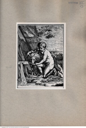 Vorderseite von  [http://creativecommons.org/publicdomain/mark/1.0/] Heiliger Johannes der Täufer - , bh076558. Foto.