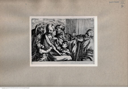 Vorderseite von  [http://creativecommons.org/publicdomain/mark/1.0/] Heilige Familie und Heilige - , bh076565. Foto.