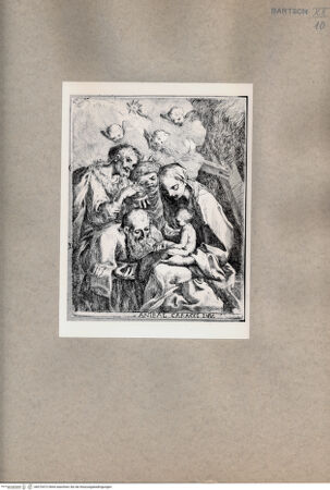 Vorderseite von  [http://creativecommons.org/publicdomain/mark/1.0/] Anbetung der Könige - , bh076572. Foto.