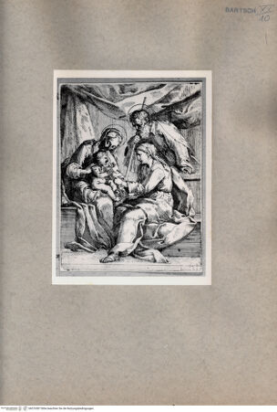 Vorderseite von  [http://creativecommons.org/publicdomain/mark/1.0/] Anna, Heilige Familie - , bh076587. Foto.