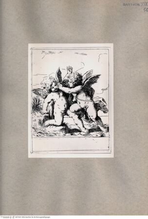 Vorderseite von  [http://creativecommons.org/publicdomain/mark/1.0/] Zwei Putten - , bh076631. Foto.