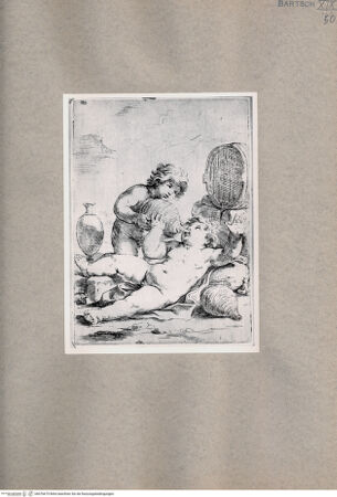 Vorderseite von  [http://creativecommons.org/publicdomain/mark/1.0/] Das Bacchanal der Kinder - , bh076675. Foto.