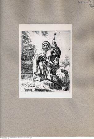 Vorderseite von  [http://creativecommons.org/publicdomain/mark/1.0/] Heiliger Rochus - , bh076683. Foto.