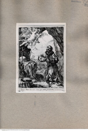 Vorderseite von  [http://creativecommons.org/publicdomain/mark/1.0/] Heiliger Franziskus - , bh076684. Foto.